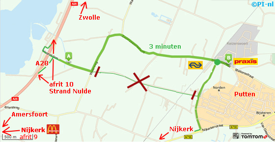 Routebeschrijving naar MijnFietsshop.nl
